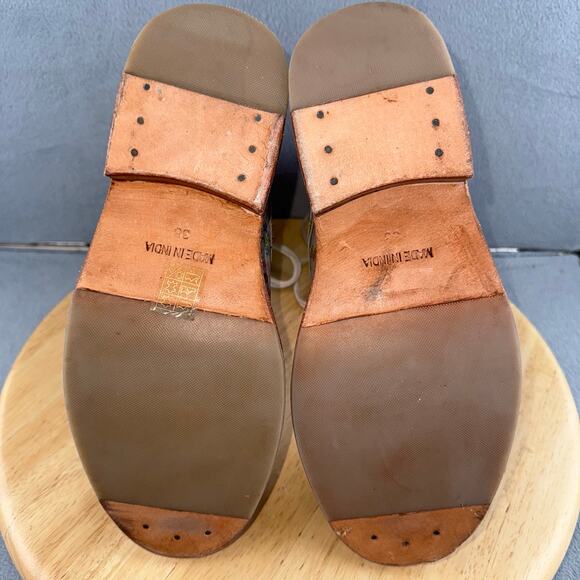 Free People Santa Fe Floral Leather Lace-Up Boots Women’s Size 38 / 7.5-8 US - Picture 7 of 8